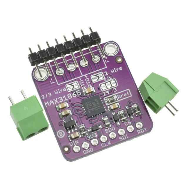 Alt view image 3 of 6 - PT100 MAX31865 RTD Temperature Thermocouple Sensor Amplifier Module for Arduino