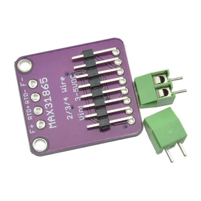Alt view image 5 of 6 - PT100 MAX31865 RTD Temperature Thermocouple Sensor Amplifier Module for Arduino