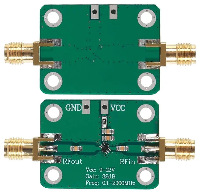 Main image of 0.1-2000MHz RF WideBand Amplifier 30dB High Gain Low Noise LNA Amplifier