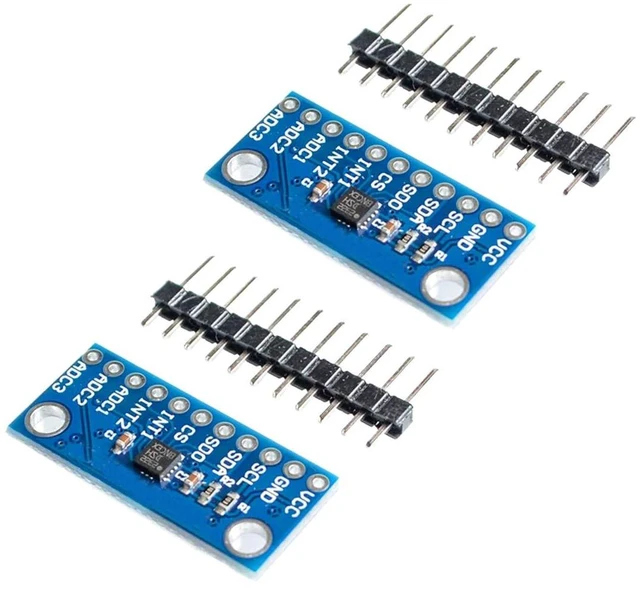 Main image of 2pcs LIS3DSH Tri-Axis Acceleration Development Board 3-Axis Acceleration Sensor