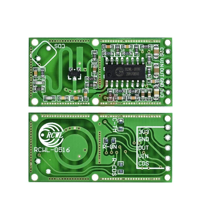 Alt view image 3 of 5 - 5pcs RCWL-0516 RCWL 0516 Microwave Radar Sensor Human Sensor Body Sensor Module