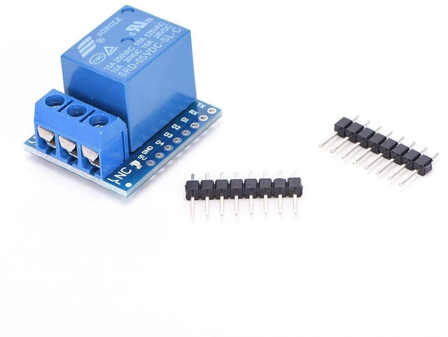 Alt view image 2 of 7 - 3pcs D1 Mini 5V Relay Shield Module - 1 Channel