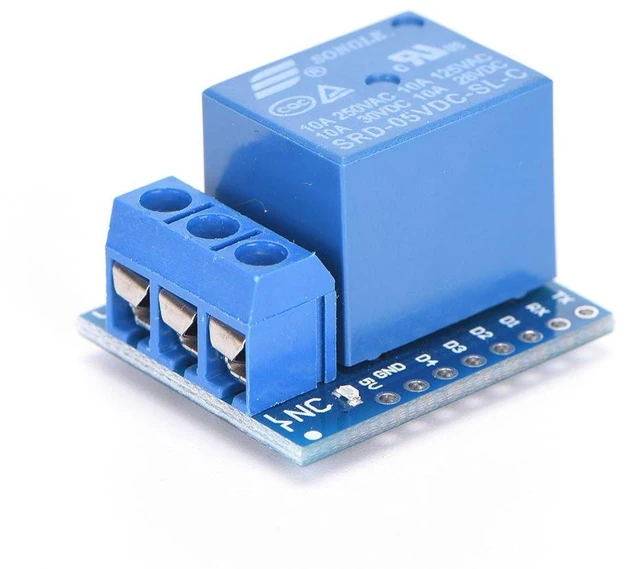 Alt view image 4 of 7 - 3pcs D1 Mini 5V Relay Shield Module - 1 Channel