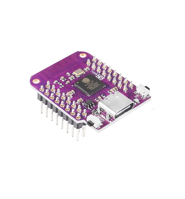 Alt view image 3 of 5 - 3pcs ESP32 S2 Mini WiFi Board Based ESP32-S2FN4R2 ESP32-S2 4MB Flash Type-C Conn