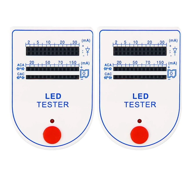 Alt view image 2 of 5 - 2pcs LED Test Box Tester 2~150mA Mini Handy for Light-Emitting Diode Lamp Bulb B