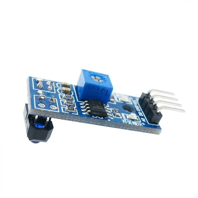 Alt view image 2 of 4 - 10pcs TCRT5000 Infrared Reflective Sensor IR Photoelectric Switch Barrier Line O