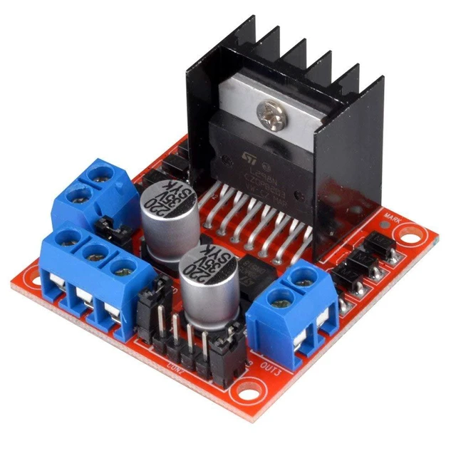 Alt view image 3 of 7 - 4pcs L298N Motor Driver Controller Board Module Stepper Motor DC Dual H-Bridge f