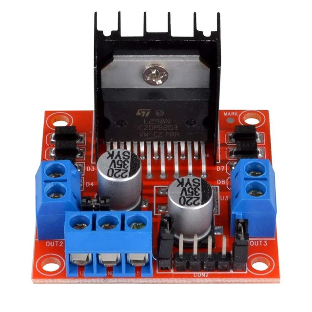 Alt view image 4 of 7 - 4pcs L298N Motor Driver Controller Board Module Stepper Motor DC Dual H-Bridge f