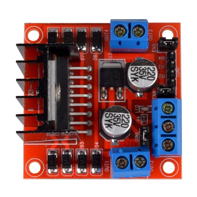 Alt view image 5 of 7 - 4pcs L298N Motor Driver Controller Board Module Stepper Motor DC Dual H-Bridge f