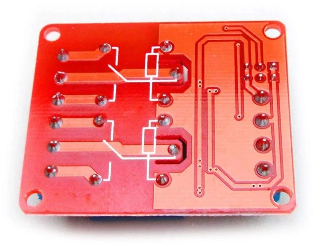 Alt view image 3 of 4 - 2pcs DC 12V 2 Channel Relay Module with Isolated Optocoupler High and Low Level