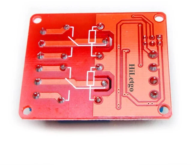 Alt view image 3 of 3 - 2pcs DC 12V 2 Channel Relay Module with Isolated Optocoupler High and Low Level