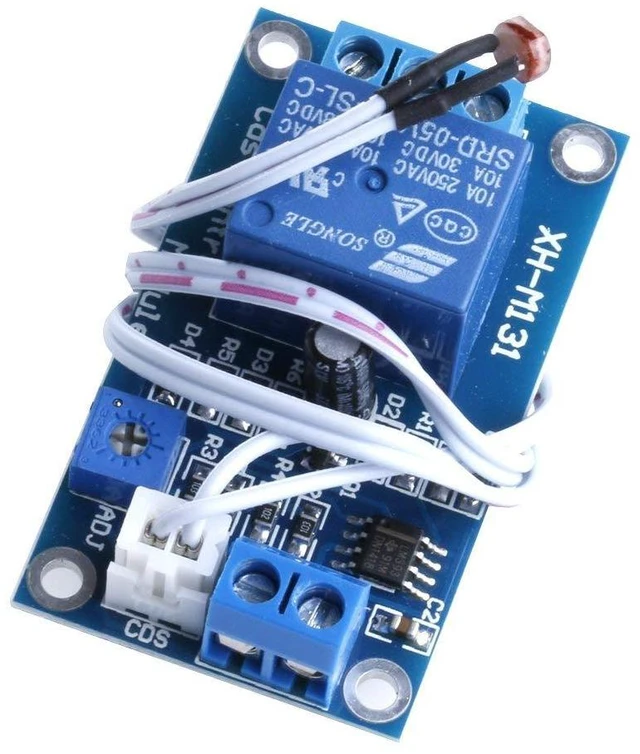 Alt view image 4 of 6 - 2pcs 12V Photoresistor Sensor Relay Module Car Light Automatic Control Switch wi