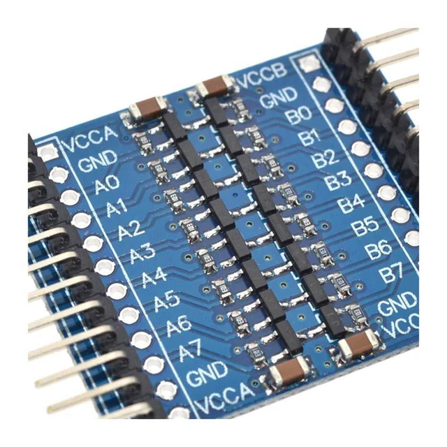 Alt view image 3 of 4 - 5pcs 5V/3.3V 8 Channel Level Converter IO Bidirectional Mutual Convert for Raspb