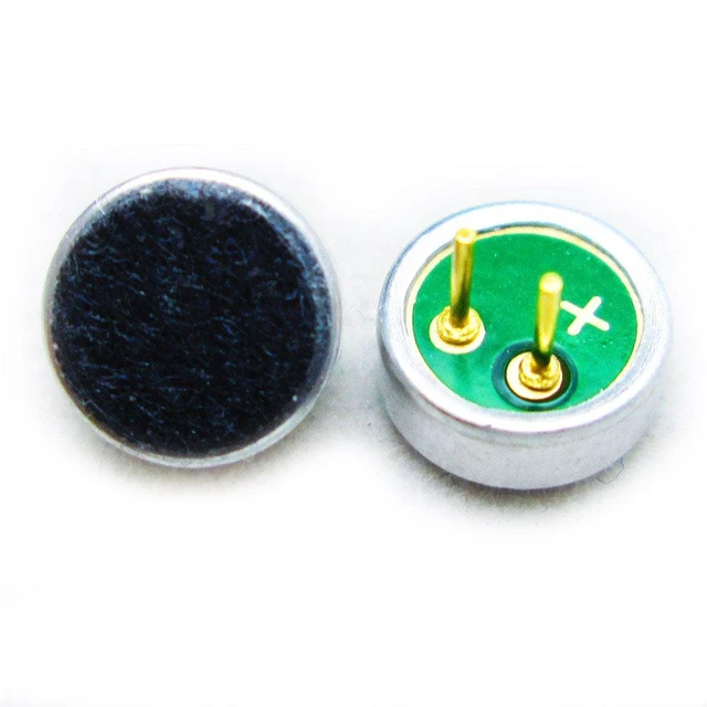 Alt view image 2 of 3 - 10pcs Electret Condenser Microphone 52dB MP3 Microphone Accessories 6x2.2mm