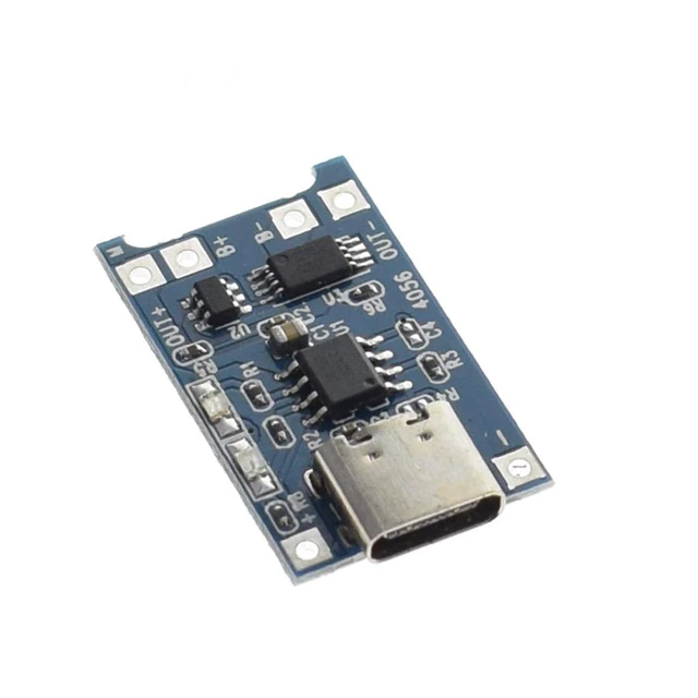 Alt view image 3 of 5 - 3pcs TP4056 Type-c USB 5V 1A 18650 Lithium Battery Charger Module Charging Board
