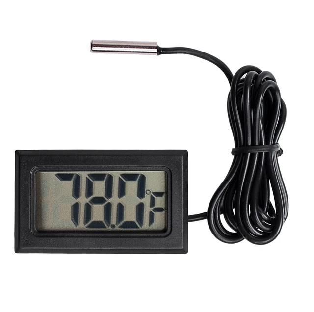Alt view image 2 of 6 - 5pcs Digital LCD Thermometer Temperature Digital LCD Fridge Thermometer Water Te