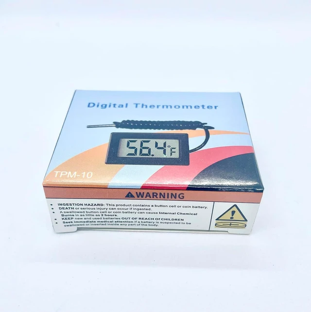 Alt view image 5 of 6 - 5pcs Digital LCD Thermometer Temperature Digital LCD Fridge Thermometer Water Te