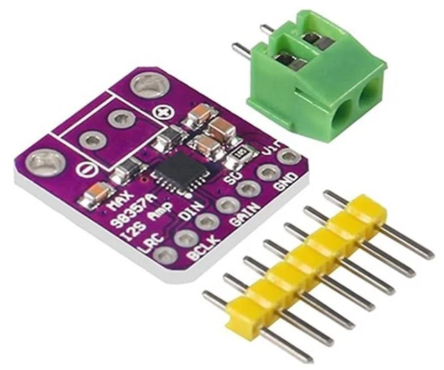 Alt view image 2 of 7 - 3pcs MAX98357 I2S 3W Audio Amplifier Board DAC Decoder Breakout Module Class D F