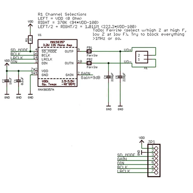 Alt view image 6 of 7 - 3pcs MAX98357 I2S 3W Audio Amplifier Board DAC Decoder Breakout Module Class D F