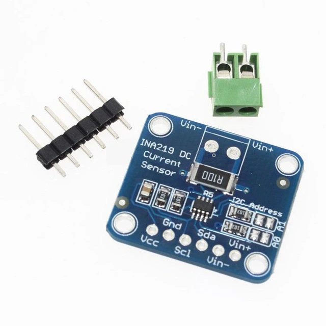 Alt view image 2 of 5 - 2pcs INA219 I2C Bi-Directional DC Current Power Supply Sensor Breakout Module