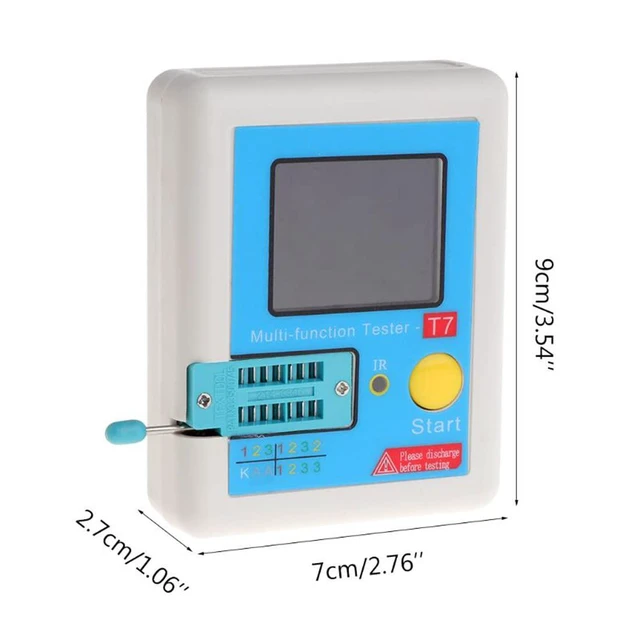 Alt view image 5 of 6 - LCR-T7 Transistor Tester TFT Diode Triode Capacitance Meter LCR Meter NPN PNP MO