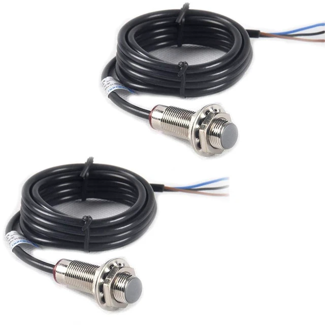 Main image of 2pcs NJK-5002C Hall Effect Sensor Proximity Switch NPN 3-Wires Normally Open