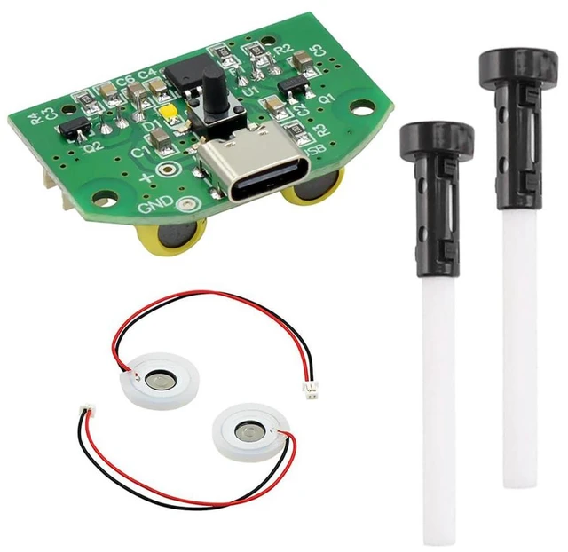 Main image of Air Humidifier DIY Kit Double Nozzle USB-C Type-C USB Moisture Spray Mist Maker