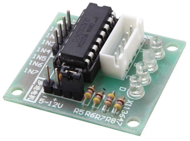 Alt view image 2 of 5 - 5pcs ULN2003 28BYJ-48 4-Phase Stepper Motor with 5V Drive Board for Arduino PI P