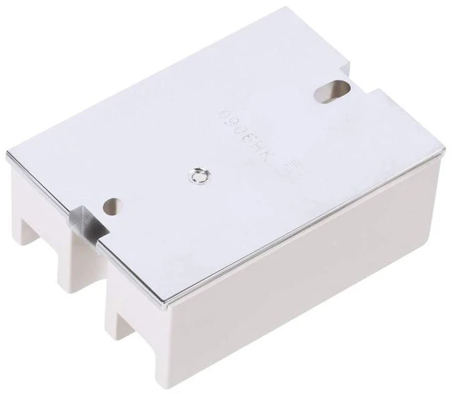 Alt view image 4 of 6 - 2pcs SSR-60DA Solid State Relay Single Phase Semi-Conductor Relay Input 3-32V DC