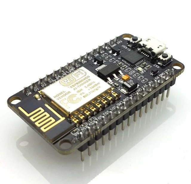 Alt view image 2 of 5 - 2pcs ESP8266 NodeMCU CP2102 ESP-12E Development Board (Wi-Fi, USB) - Arduino Com