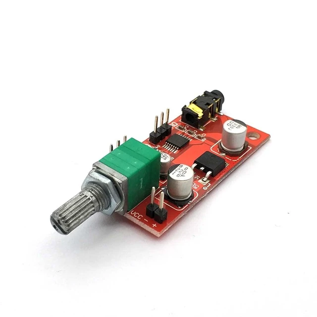 Alt view image 2 of 5 - 2pcs MAX4410 Headphone Amplifier Board Headset Amplifier Mini Amp Pre-Amplifier