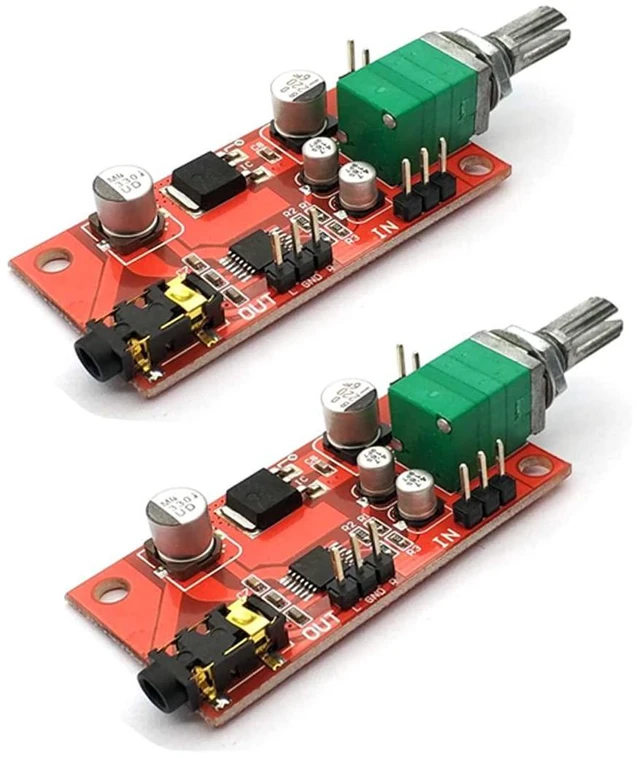 Main image of 2pcs MAX4410 Headphone Amplifier Board Headset Amplifier Mini Amp Pre-Amplifier