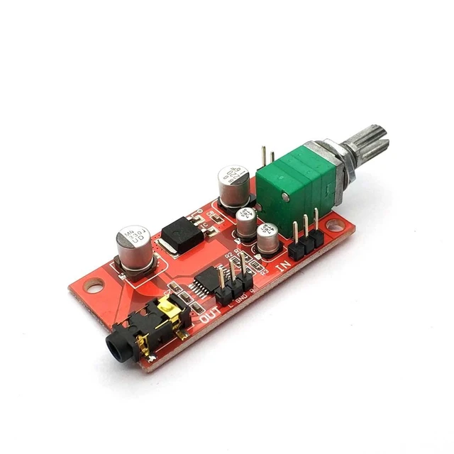 Alt view image 3 of 5 - 2pcs MAX4410 Headphone Amplifier Board Headset Amplifier Mini Amp Pre-Amplifier