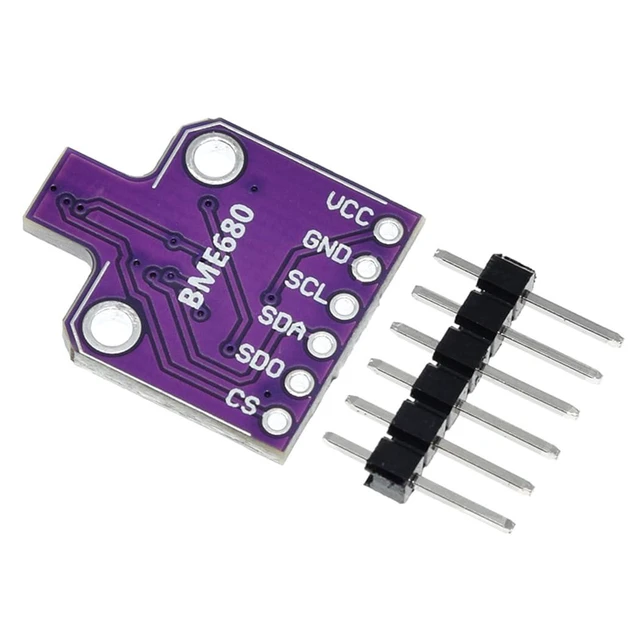 Alt view image 5 of 7 - BME680 Digital Temperature Humidity Sensor Module(Temperature/Humidity/Pressure/
