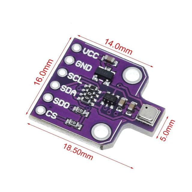 Alt view image 6 of 7 - BME680 Digital Temperature Humidity Sensor Module(Temperature/Humidity/Pressure/