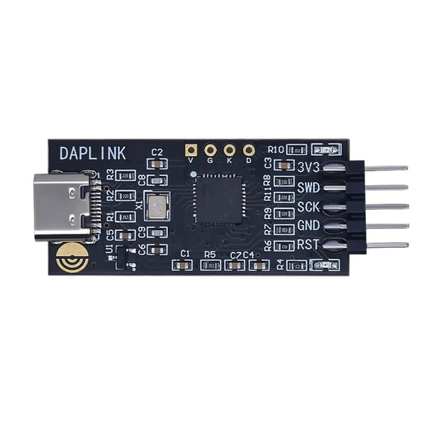 Alt view image 2 of 6 - 2pcs DAPLINK Simulation Download Burner Support Most Cortex-M Chips SWD Virtual
