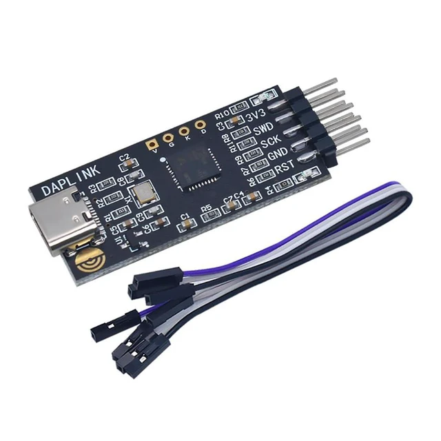 Alt view image 5 of 6 - 2pcs DAPLINK Simulation Download Burner Support Most Cortex-M Chips SWD Virtual