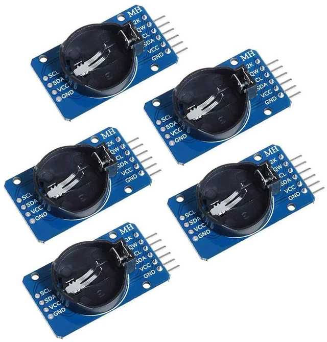 Main image of 5pcs DS3231 AT24C32 Clock Module Real Time Clock Module IIC RTC Module for Ardui