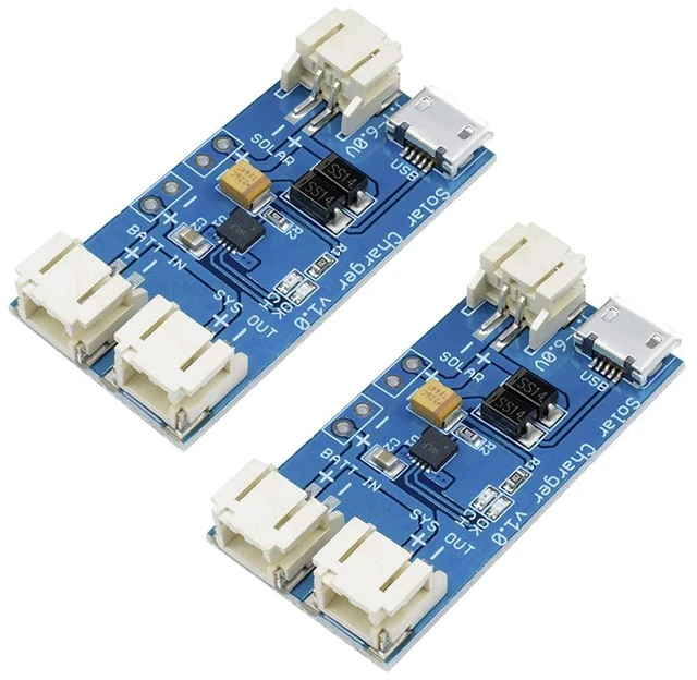 Main image of 2pcs CN3065 Mini Solar Lipo Charger Board Lithium Battery Charge Chip Micro USB