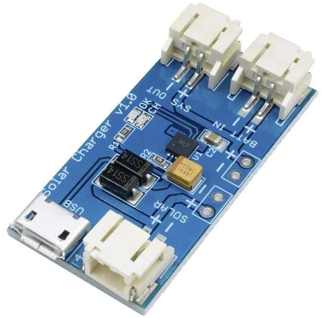Alt view image 3 of 7 - 2pcs CN3065 Mini Solar Lipo Charger Board Lithium Battery Charge Chip Micro USB