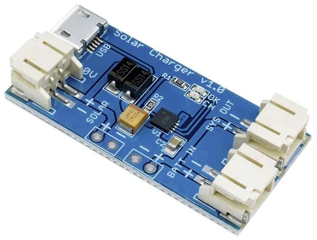 Alt view image 4 of 7 - 2pcs CN3065 Mini Solar Lipo Charger Board Lithium Battery Charge Chip Micro USB