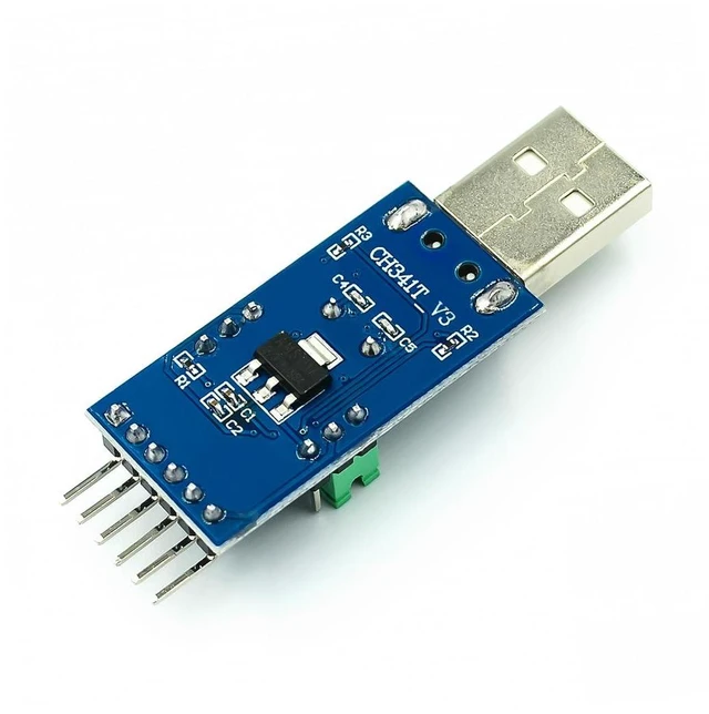 Alt view image 4 of 6 - 2pcs CH341T Downloader Tool USB to I2C IIC USB to UART TTL Convert Adapter Seria