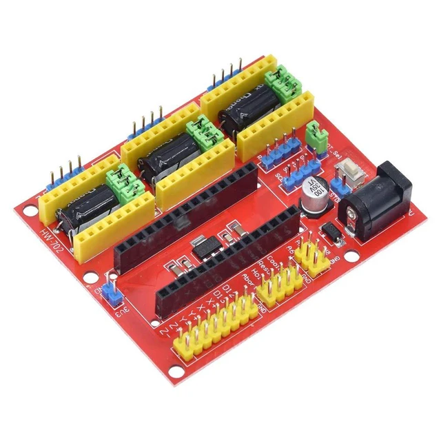 Alt view image 3 of 6 - 2pcs 3D Printer Stepper Motor Driver CNC Shield V4 Engraving Machine Expansion B