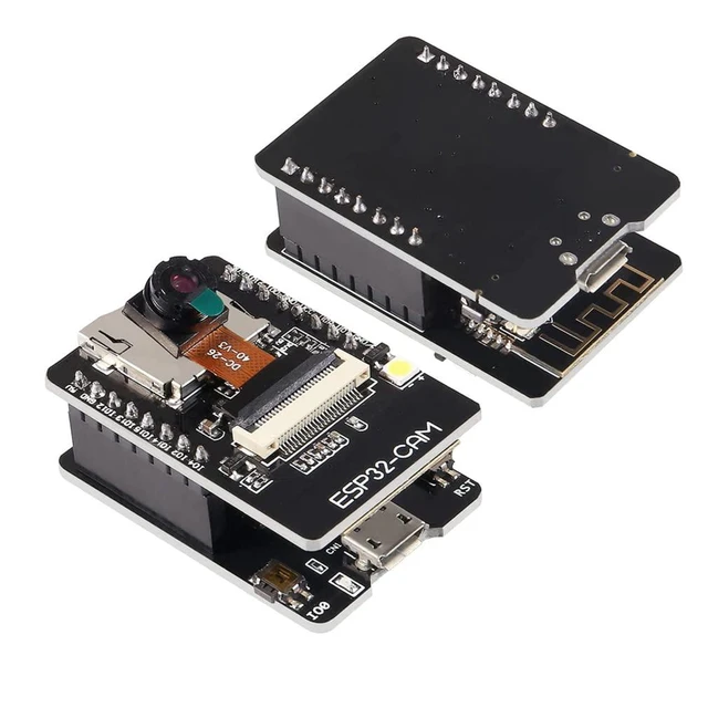 Alt view image 2 of 7 - 2pcs ESP32-CAM Camera Module ESP32-S OV2640 2MP Camera Development Board + Micro