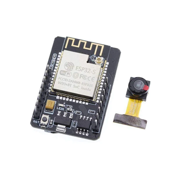 Alt view image 3 of 7 - 2pcs ESP32-CAM Camera Module ESP32-S OV2640 2MP Camera Development Board + Micro