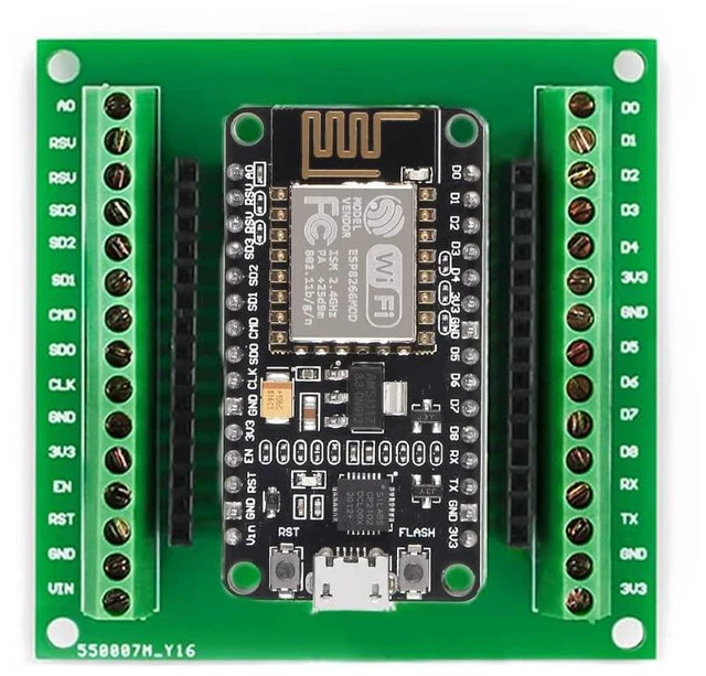 Alt view image 4 of 5 - 3pcs NodeMCU GPIO Board ESP8266 NodeMCU Pin Out IO Out 1 into 2 for ESP8266 ESP-