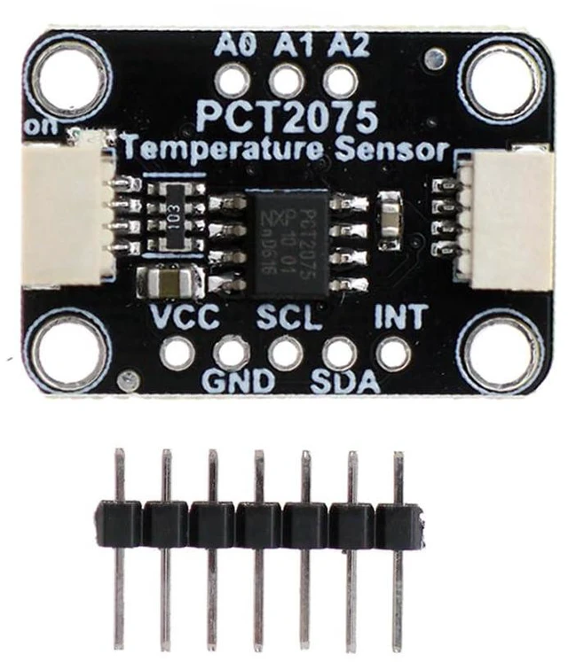 Main image of PCT2075 Temperature Sensor 11 Bit Higher Accuracy ADC Measurement I2C Temperatur