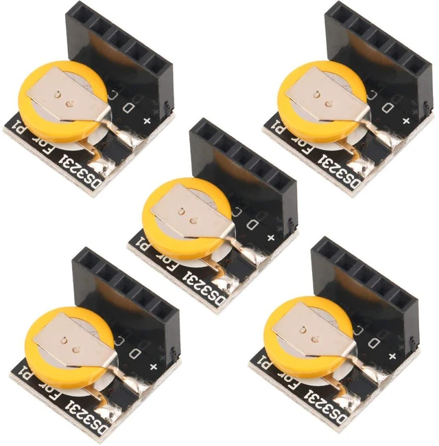 Main image of 5pcs DS3231 High Precision RTC Real Time Clock Module 3.3V/5V for Arduino Raspbe