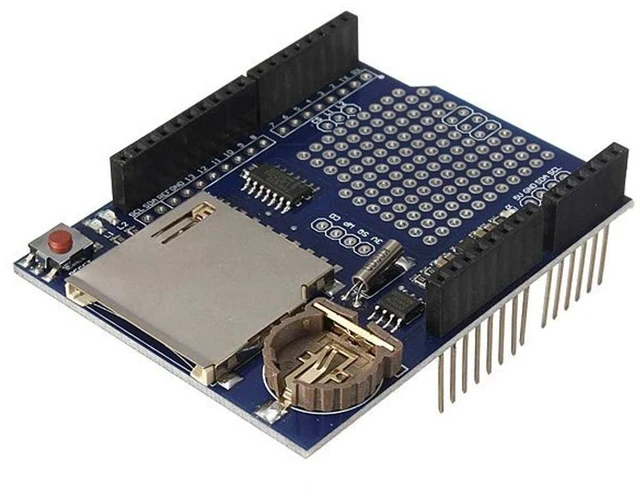 Main image of Data Logger Module Logging Shield Data Recorder Shield for Arduino UNO w/SD Card