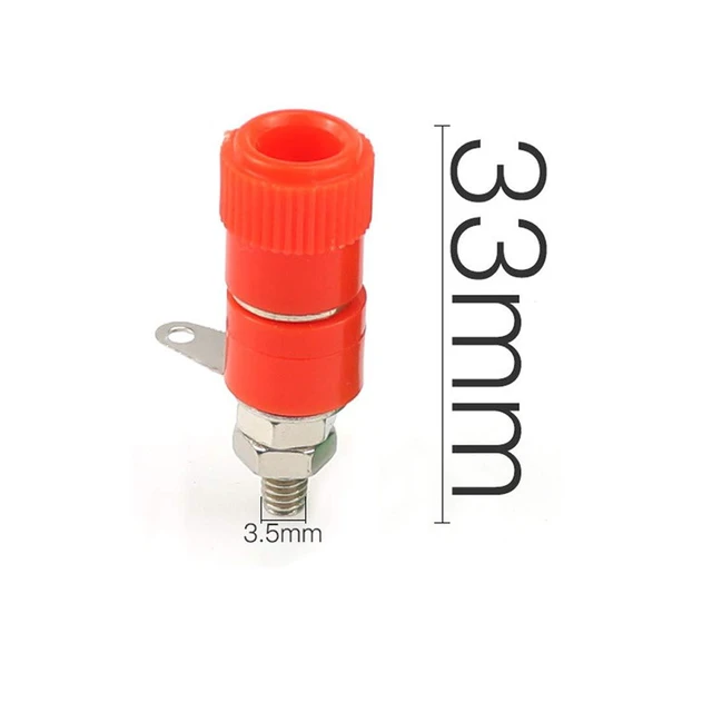 Alt view image 4 of 7 - 20pcs JS-910B JS-919 Terminal Wire Connectors JS-910B Jack Socket Female Binding